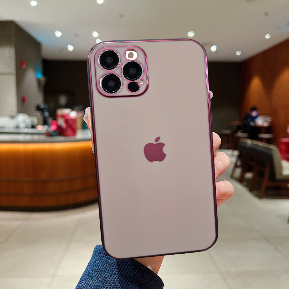 iPhone 12 Pro Premium Shockproof Camera Protection Case - Purple