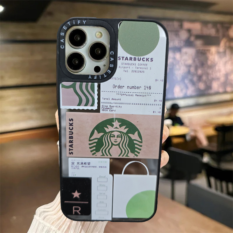 iPhone 12 Pro Shockproof Starbucks Casetify Case  - Multicolor