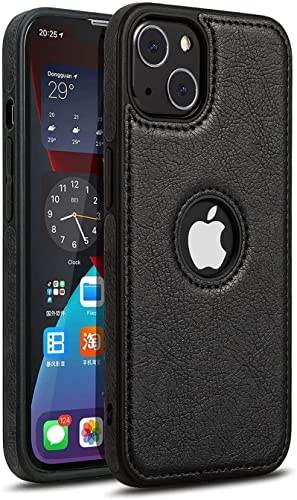 Premium Leather Back Case Cover - Black - Guleel