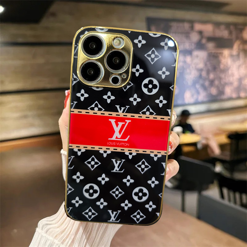 iPhone 13 Pro Premium Shockproof Hard Case - LV Multicolor