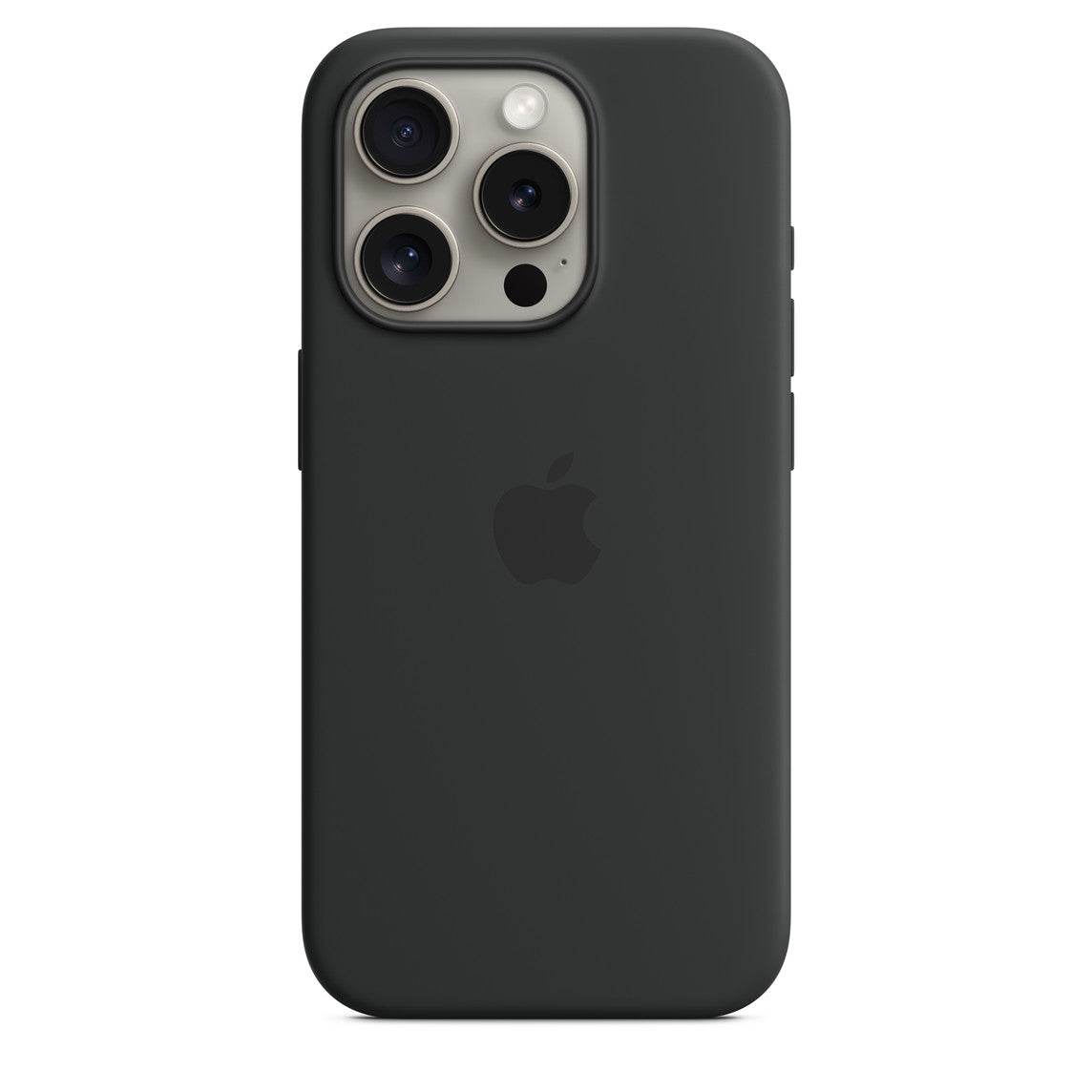 iPhone 15 Pro Premium Silicone Case - Black - Guleel