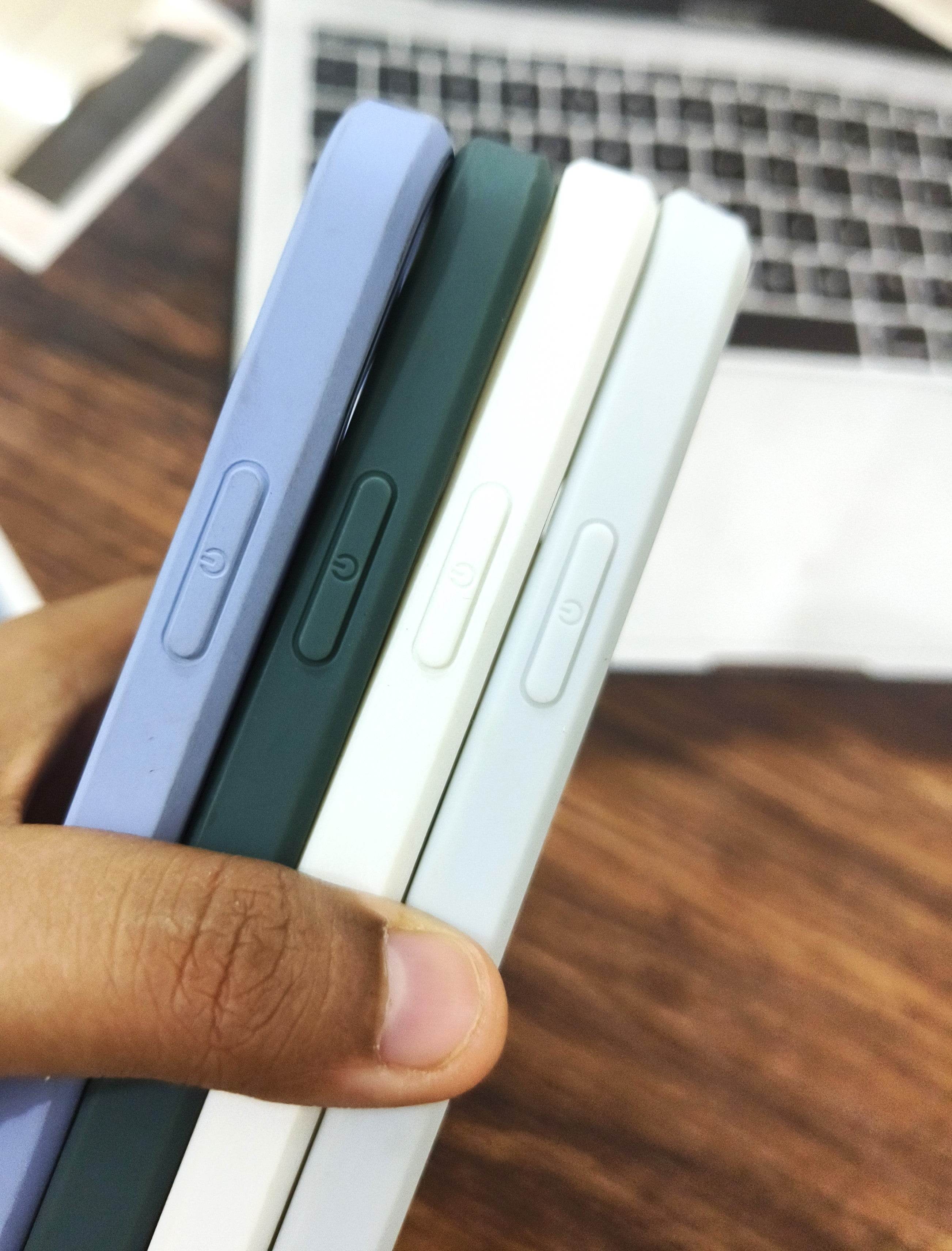 iPhone 12 Pro Premium Glass Camera Protection Case - Blue - Guleel