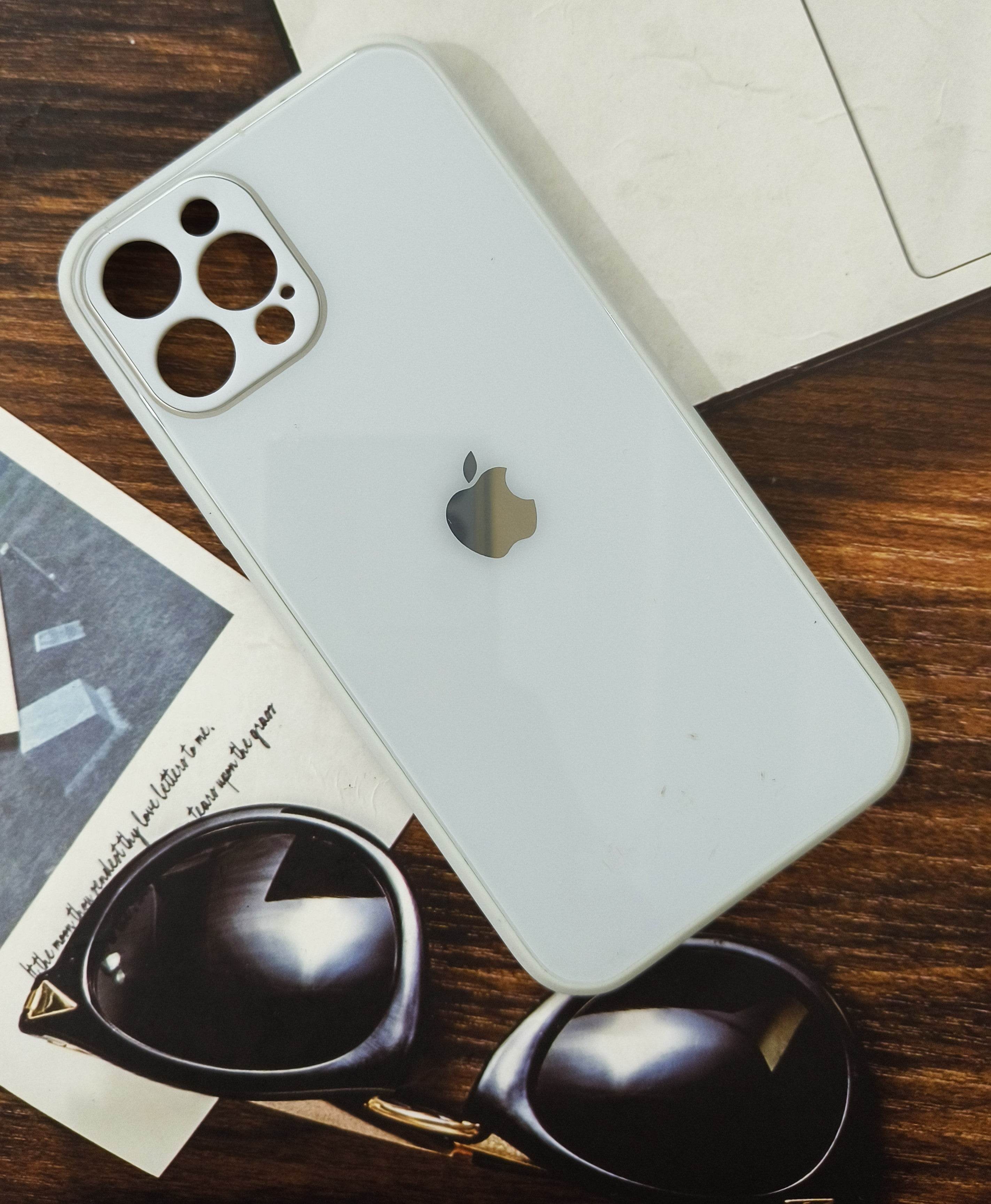 iPhone 12 Pro Premium Glass Camera Protection Case - Sky Blue - Guleel