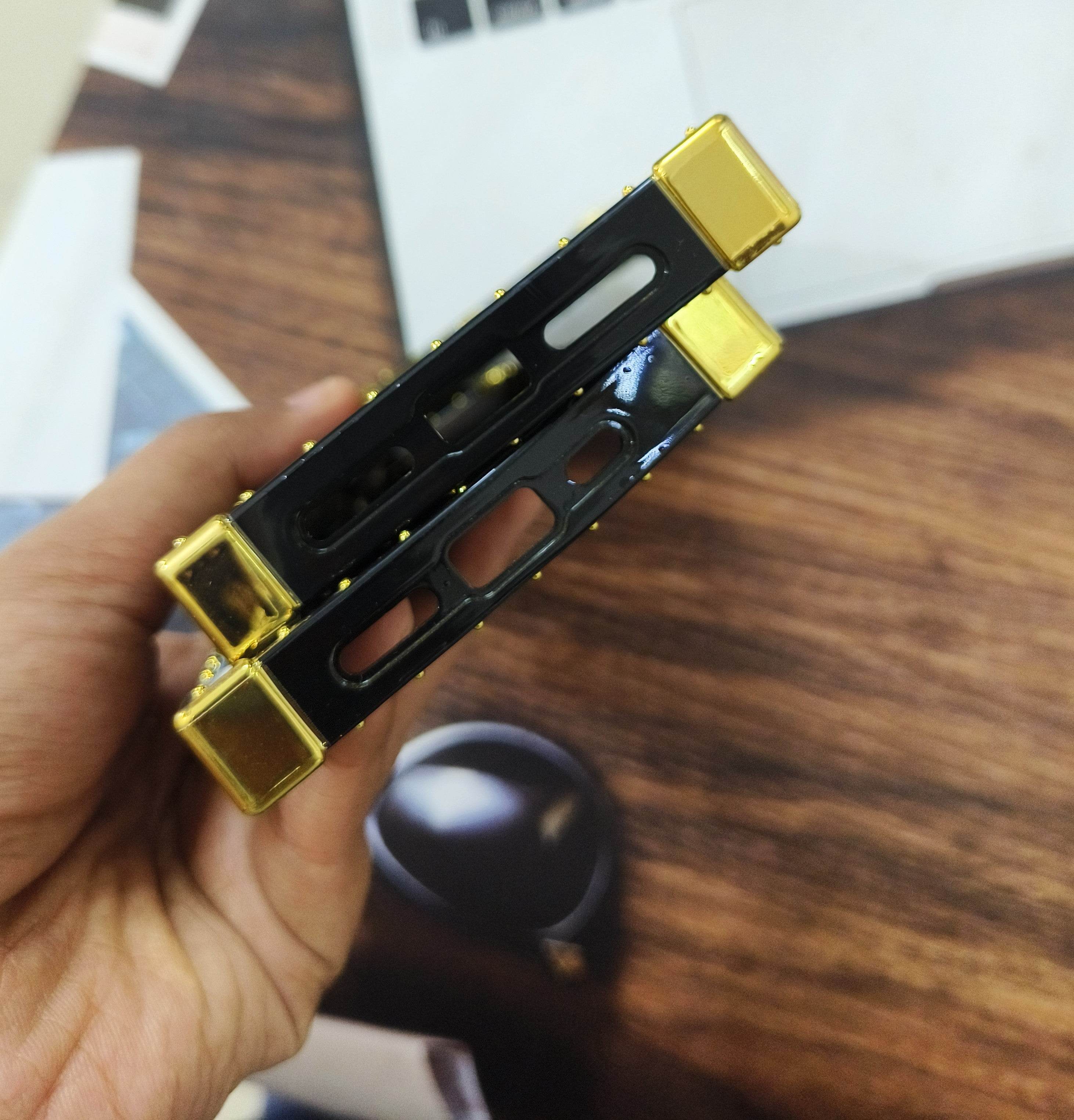 Premium LV Trunk Leather Finish Case - Brown - Guleel