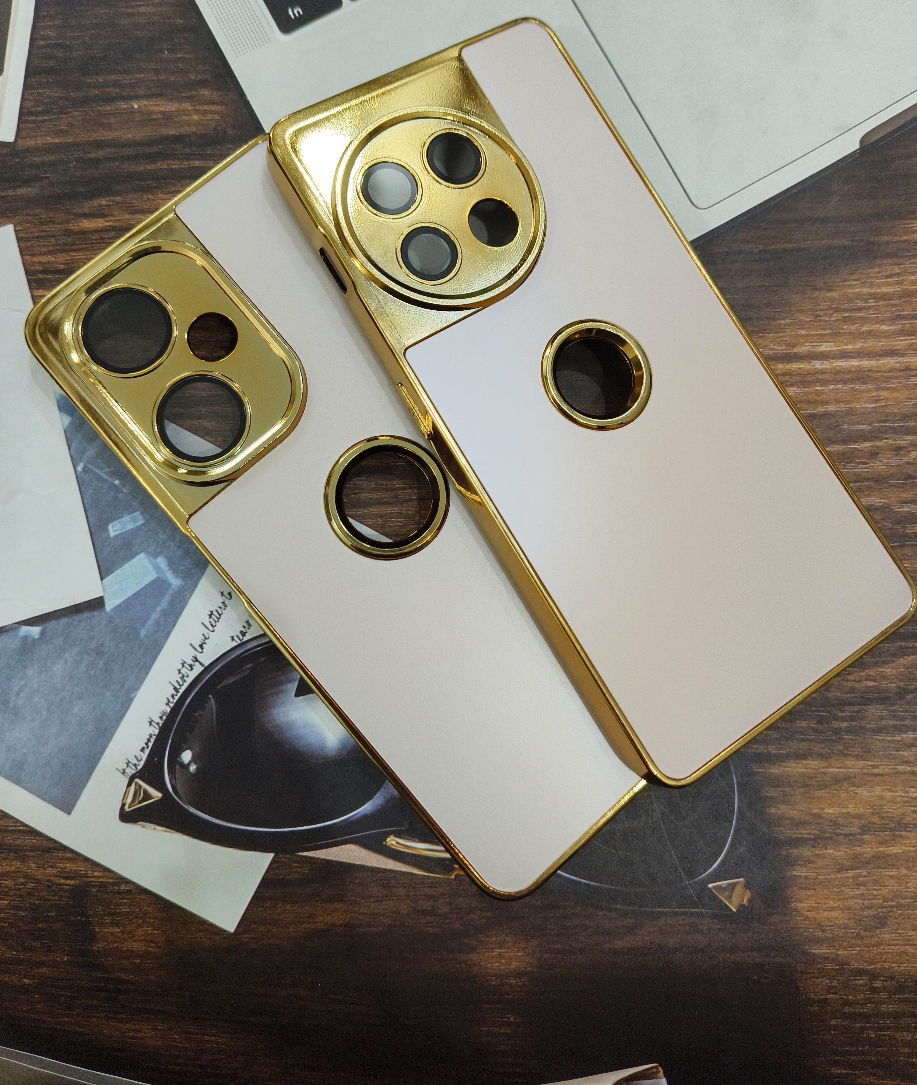 OnePlus 11R 5G Premium Silicone Scratch Proof Case Cover - Gold - Guleel