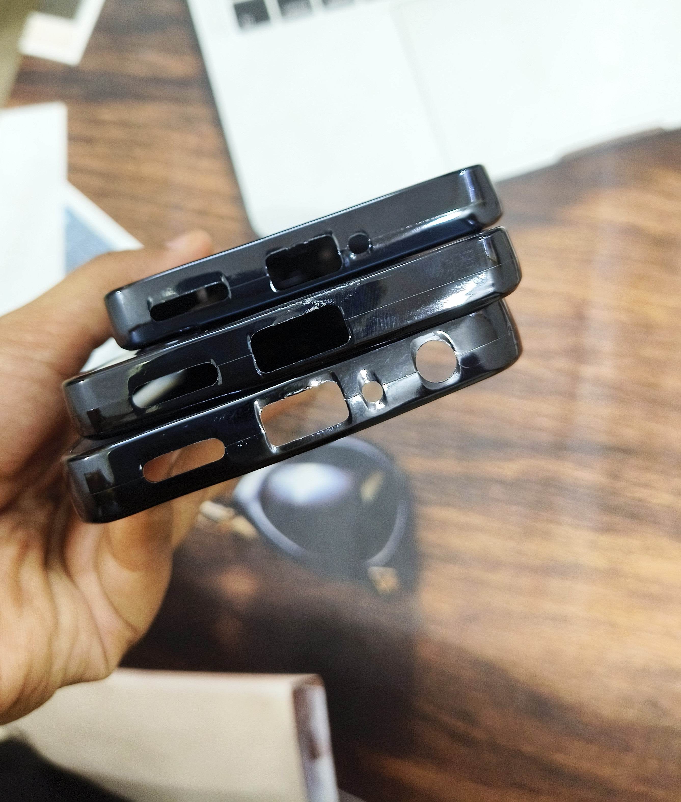 OnePlus Nord CE 3 Lite Premium Silicone Scratch Proof Case Cover - Matte Black - Guleel