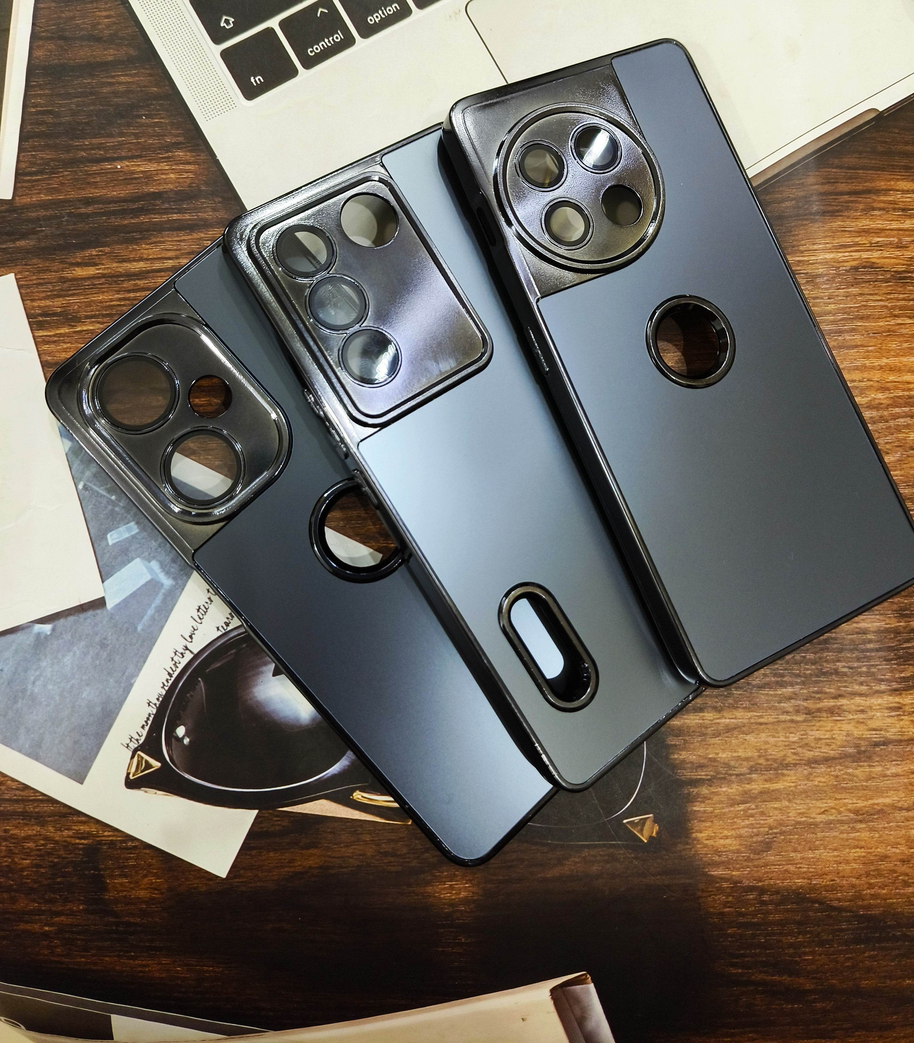 OnePlus Nord CE 3 Lite Premium Silicone Scratch Proof Case Cover - Matte Black - Guleel