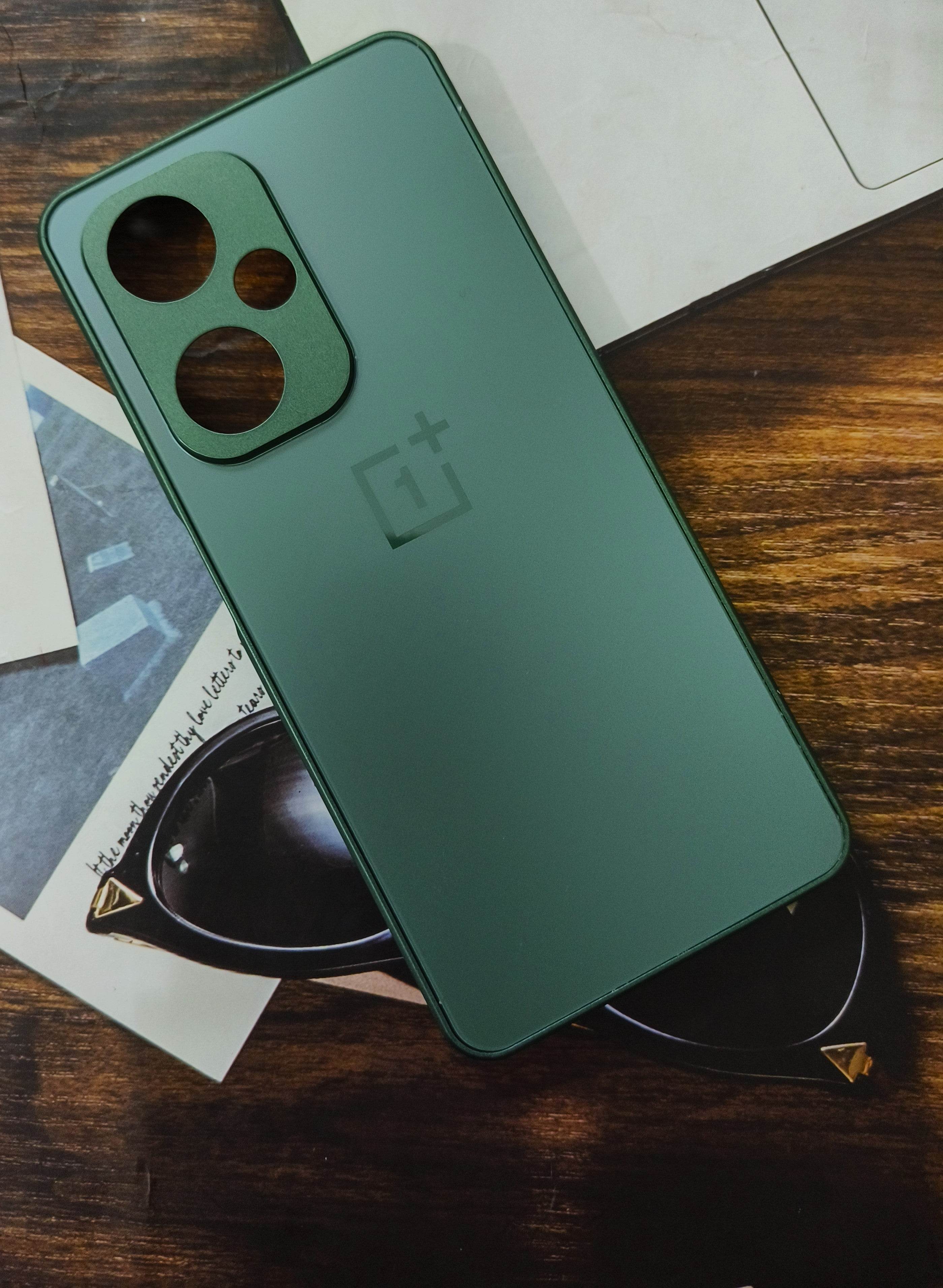 OnePlus Nord CE 3 Lite Premium Magsafe Scratch Proof Matte Finish Case – Dark Green - Guleel
