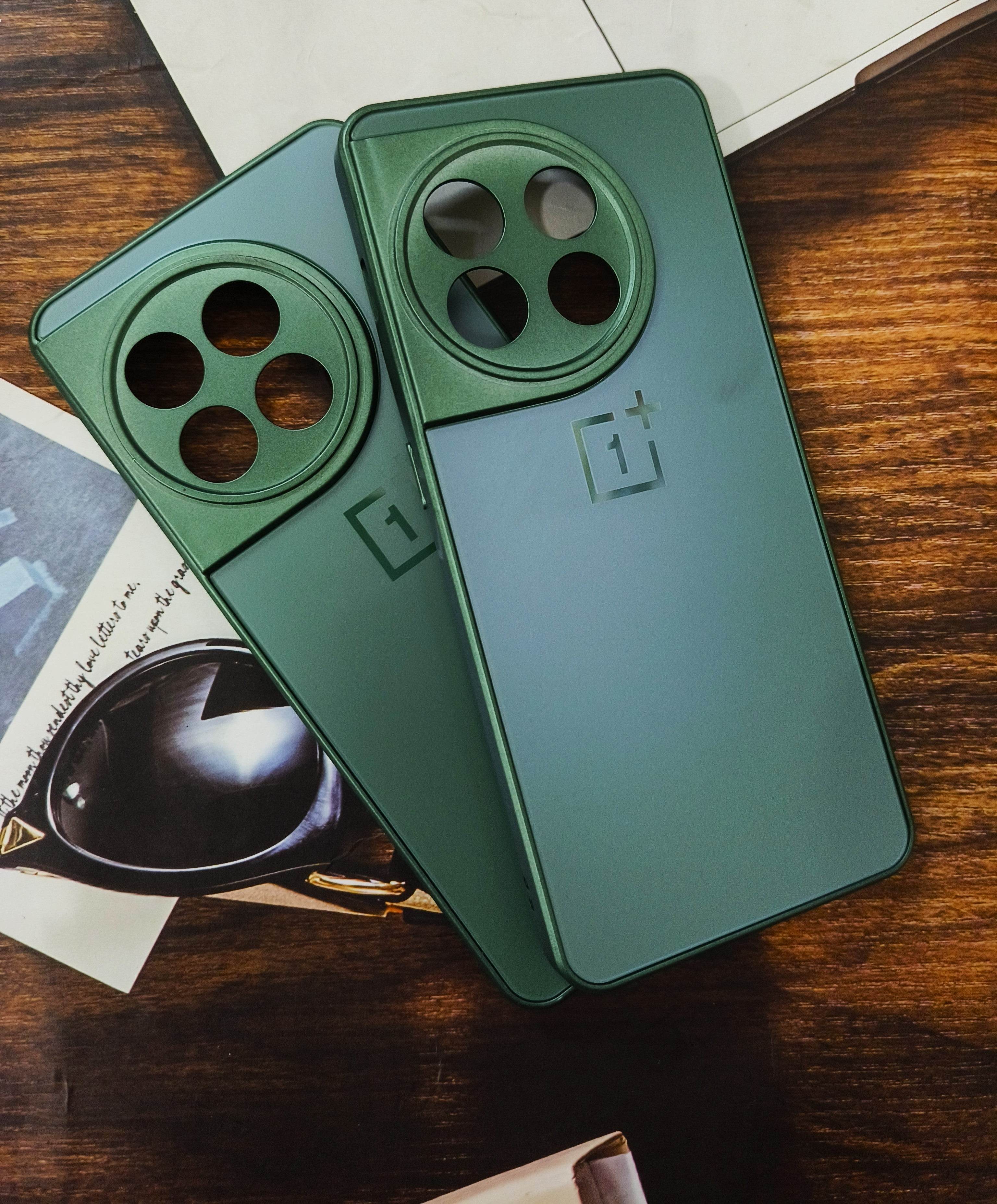 OnePlus 11 5G Premium Magsafe Scratch Proof Matte Finish Case – Dark Green - Guleel