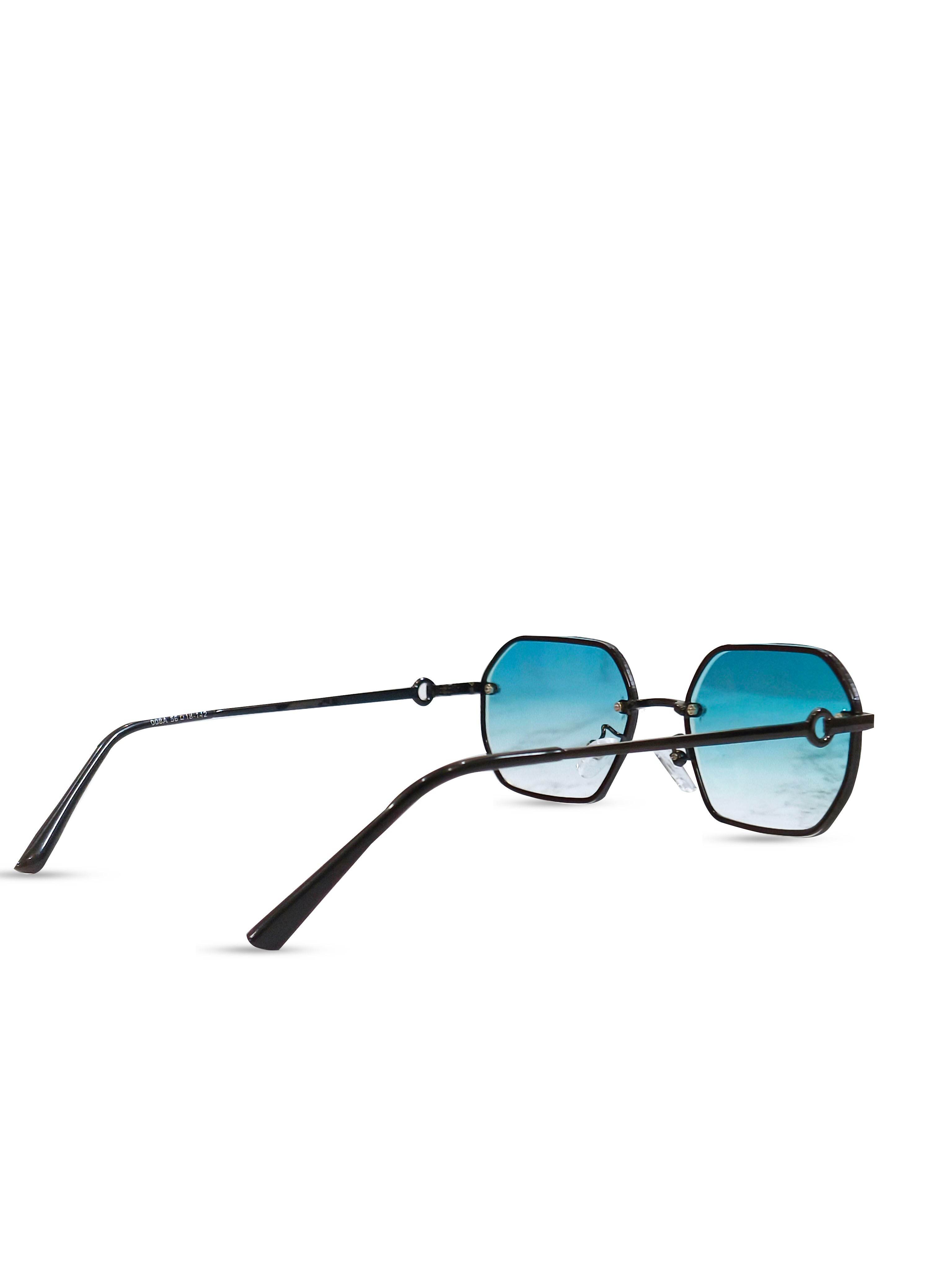 EYEWEAR Unisex Adult Stylish Sunglasses - Gradient Blue - Guleel