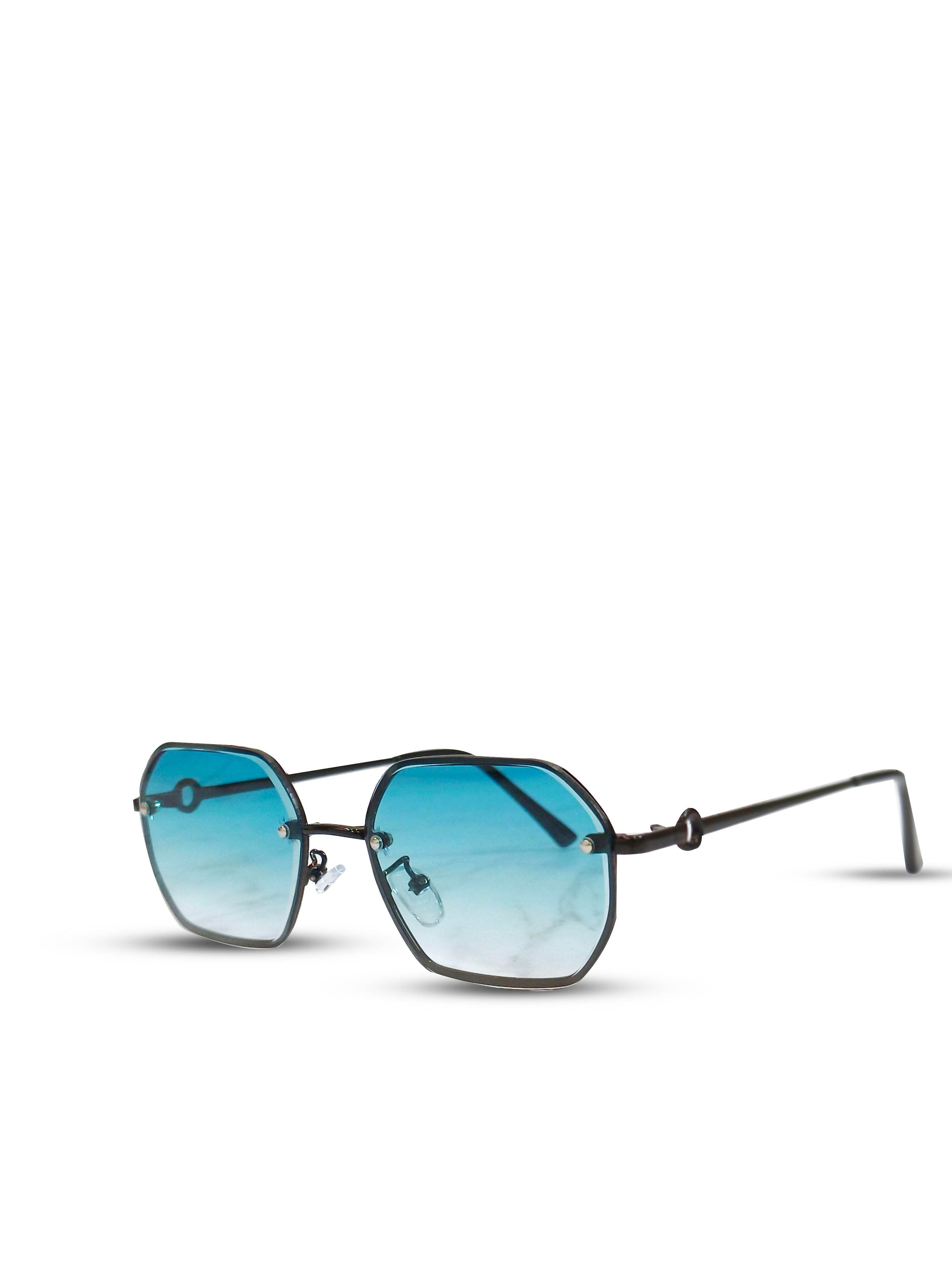 EYEWEAR Unisex Adult Stylish Sunglasses - Gradient Blue - Guleel