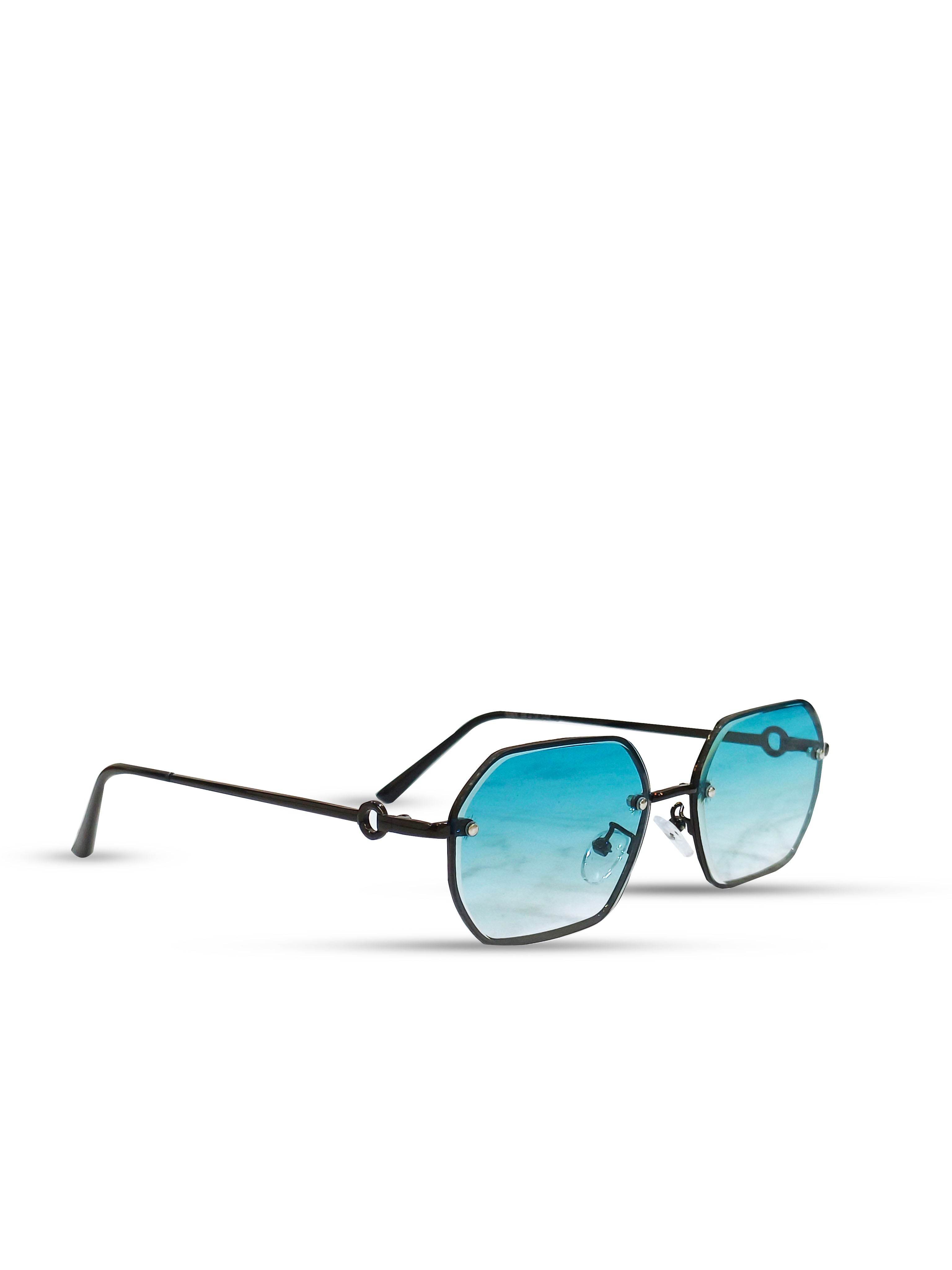 EYEWEAR Unisex Adult Stylish Sunglasses - Gradient Blue - Guleel