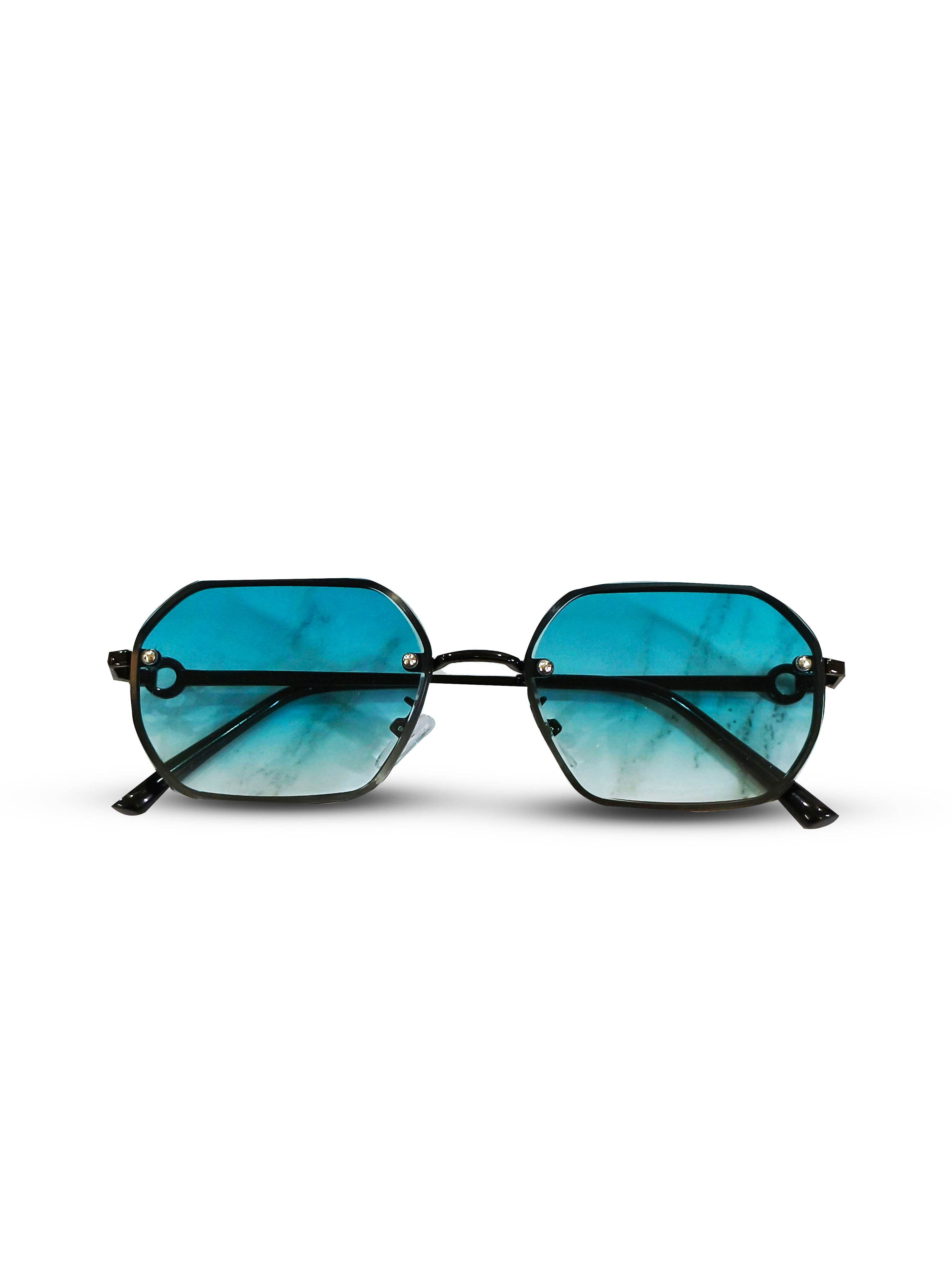 EYEWEAR Unisex Adult Stylish Sunglasses - Gradient Blue - Guleel