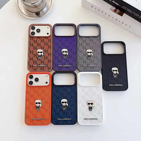 Premium Branded leather finish Mobile cover