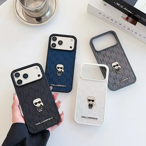 Premium Branded leather finish Mobile cover