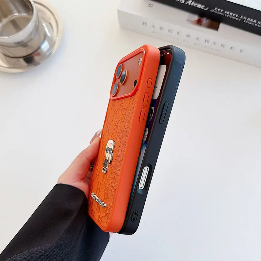 Premium leather finish Mobile cover