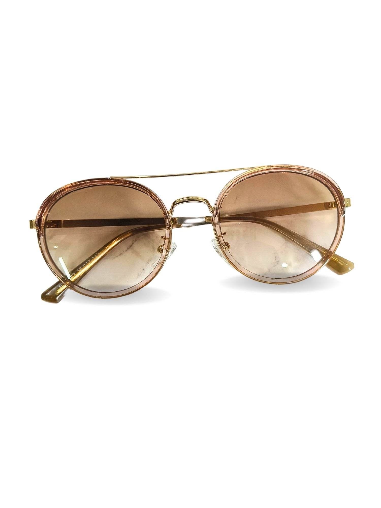 EYEWEAR Unisex Adult Stylish Sunglasses - Gold Frame - Guleel