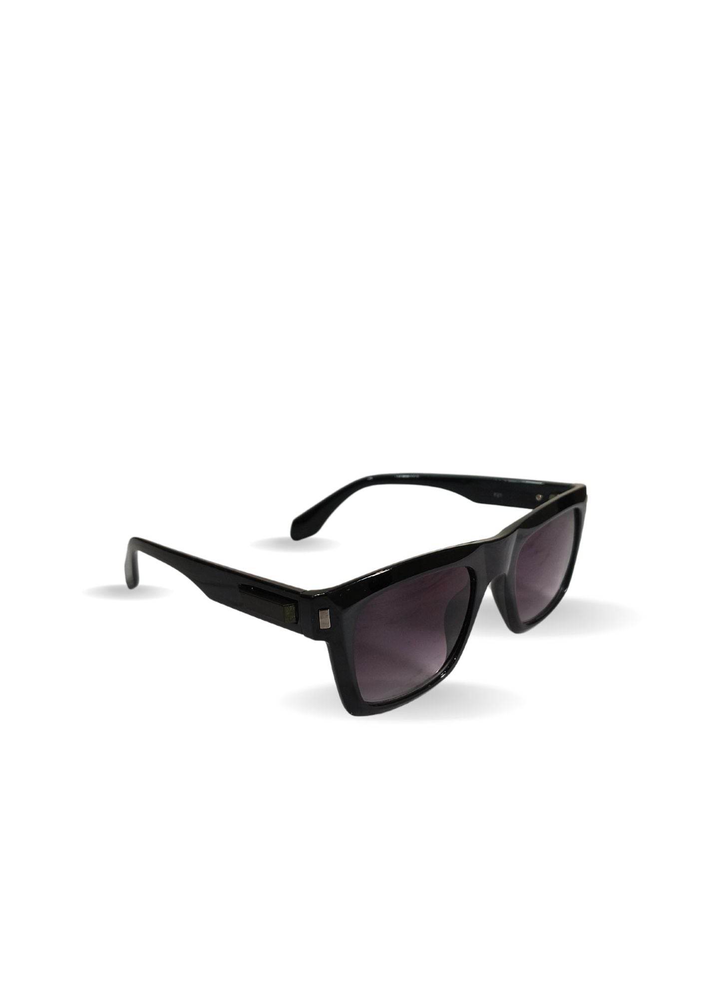EYEWEAR Unisex Adult Stylish Bold Look Framed Sunglasses - Black - Guleel