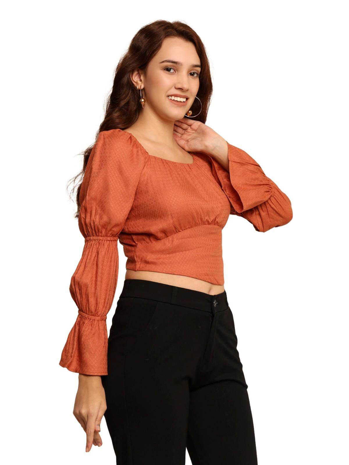 Women Crop Top Regular Fit - Guleel