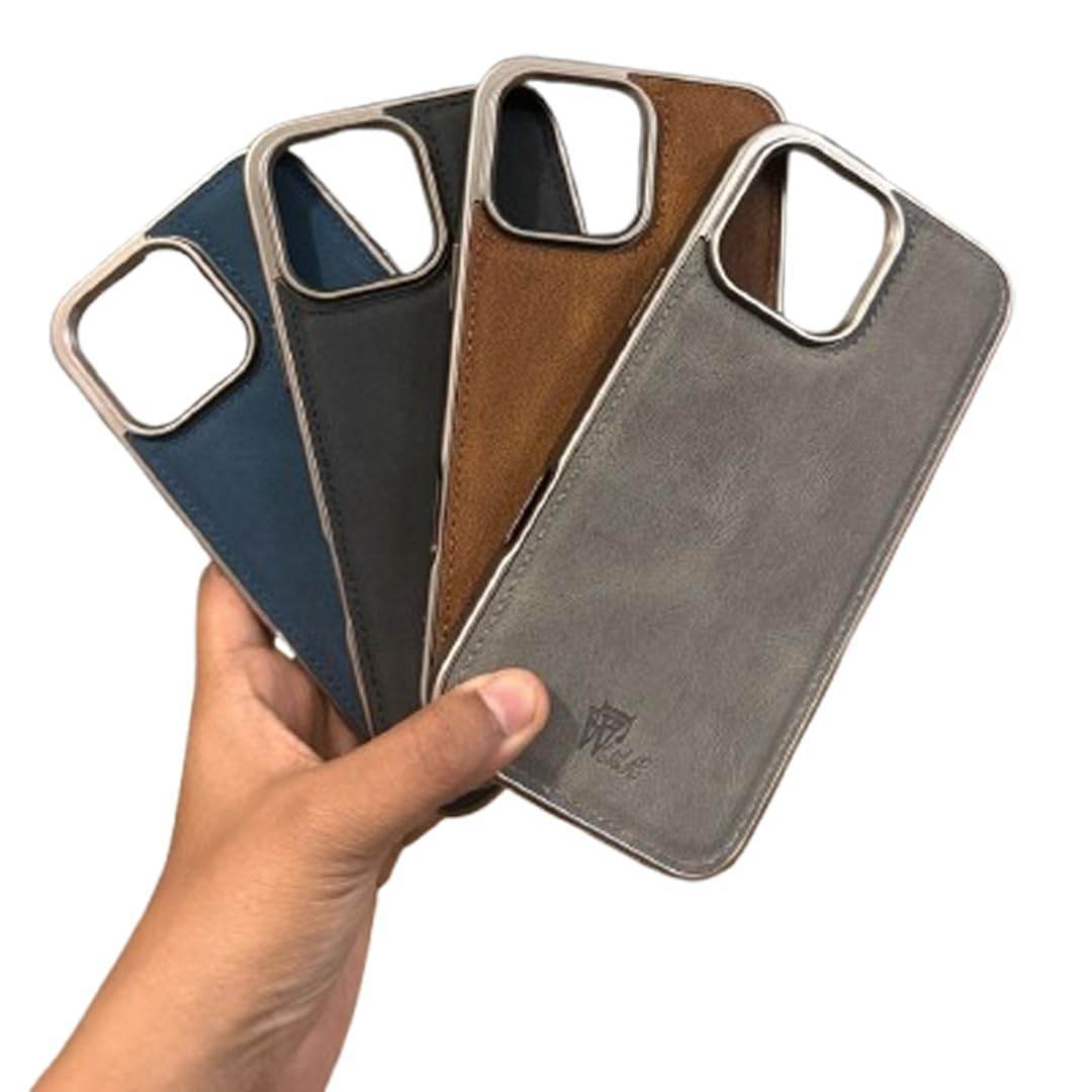Premium Leather Back Case Cover - Guleel