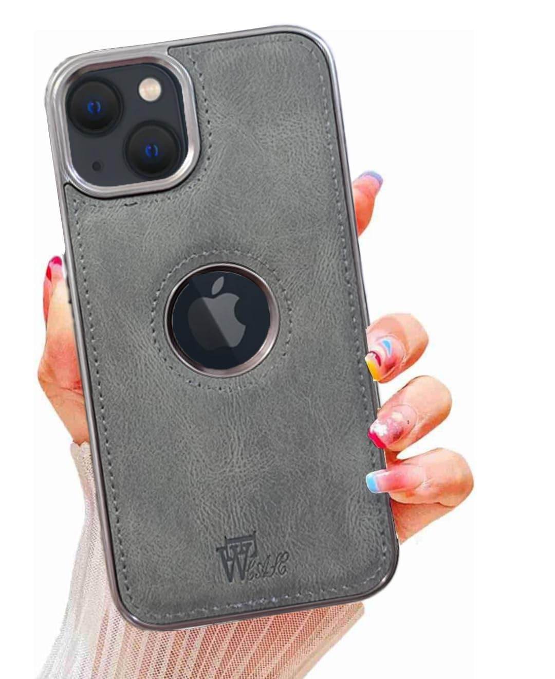 Premium Leather Mobile Back Case Cover - Guleel