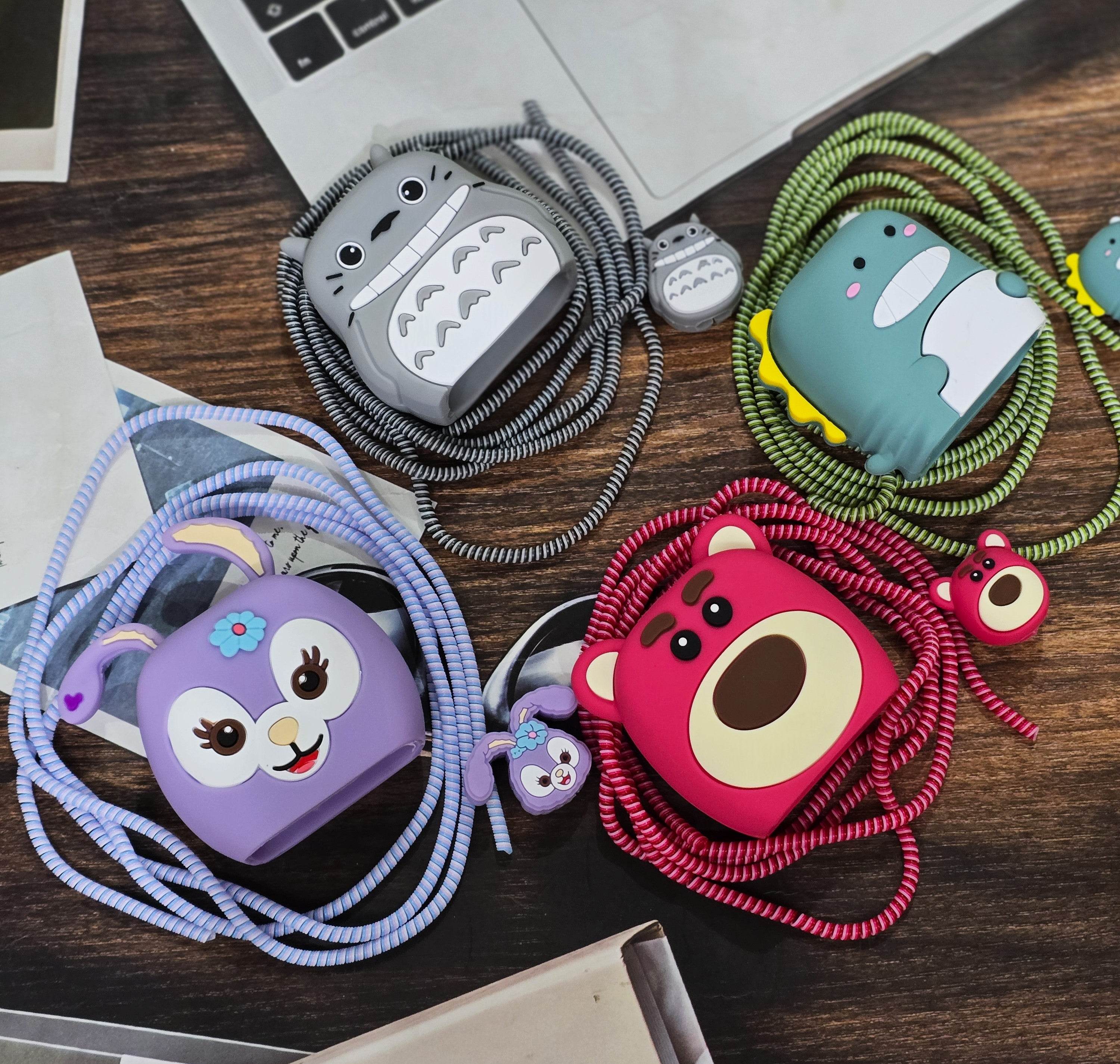 Samsung Cartoon Charger Case Cover for 25W Chargers (With Wire Cover) - Guleel