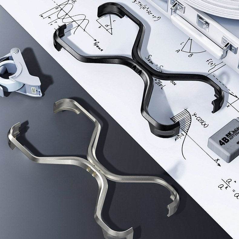 Premium X-Grip Armor Frame Case Cover - Titanium Grey - Guleel