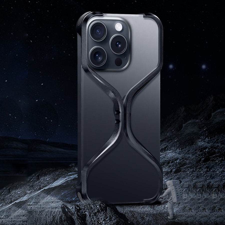 Premium X-Grip Armor Frame Case Cover - Black - Guleel