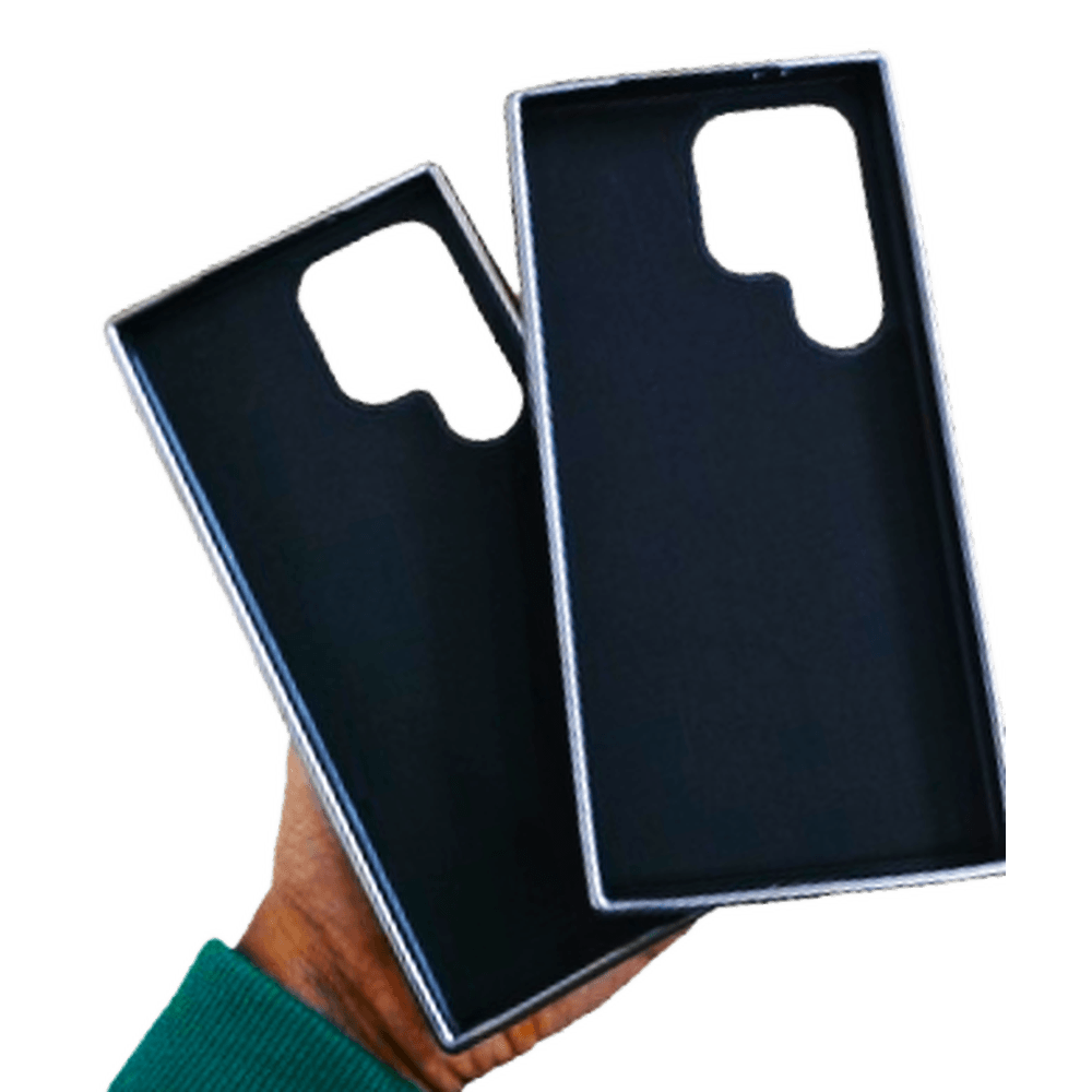 Galaxy S22 Ultra Premium Leather Mag Safe Case - Dark Green - Guleel