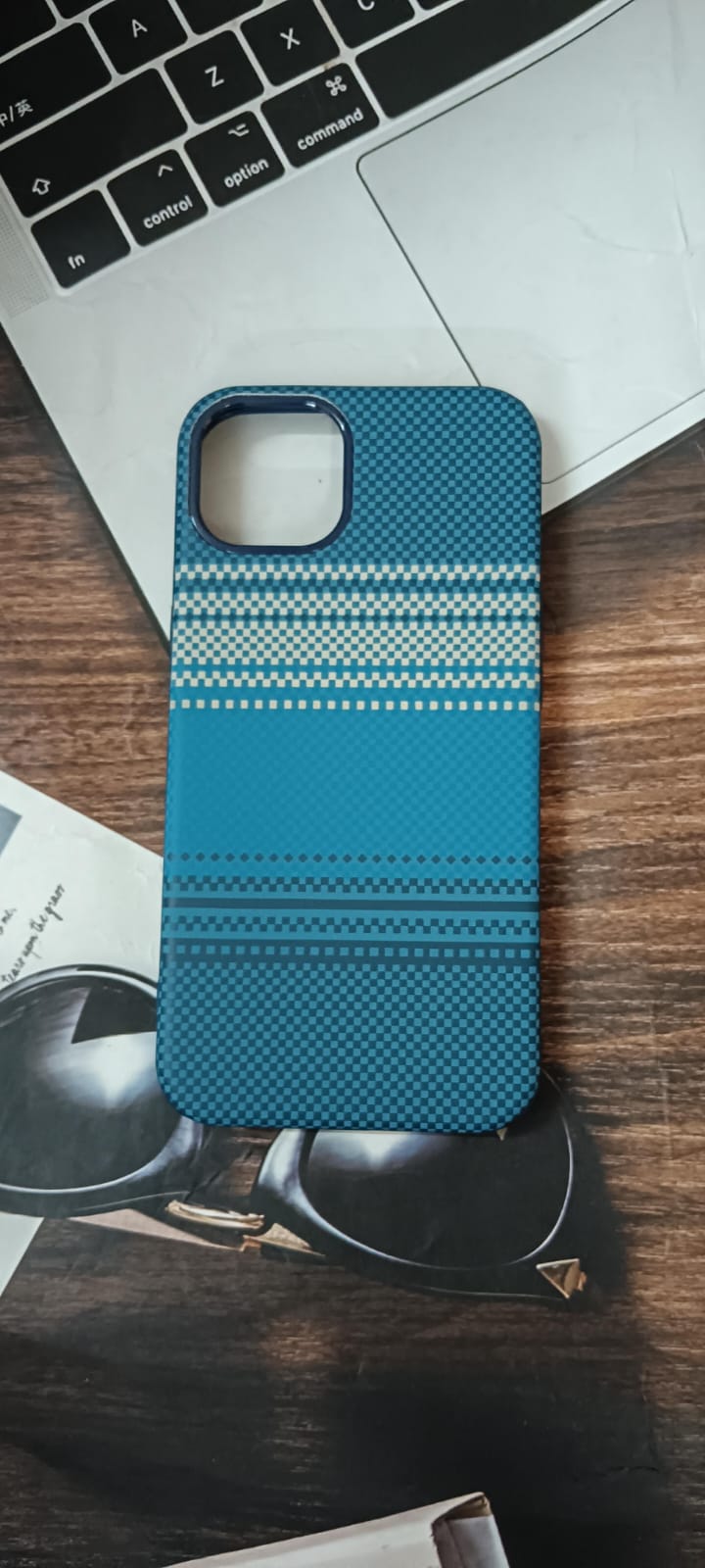 Premium Shockproof Hard Back Case Cover - Blue