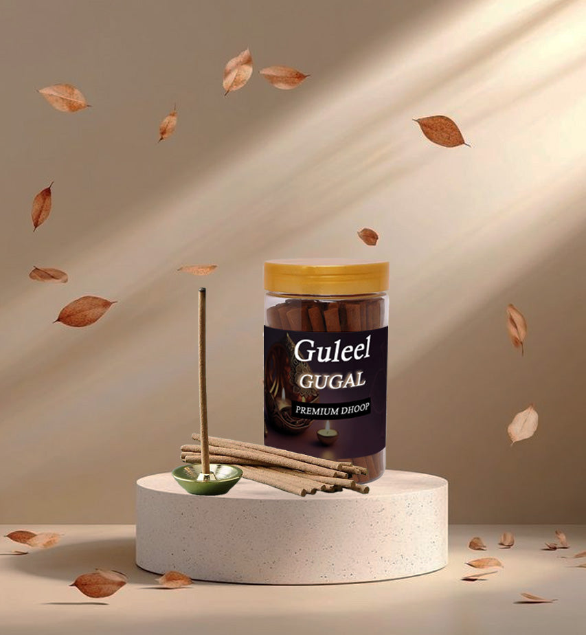 Mogra & Gugal Flavoured Agarbatti Pack of 2 – Pure Floral Incense Sticks For Puja & Meditation