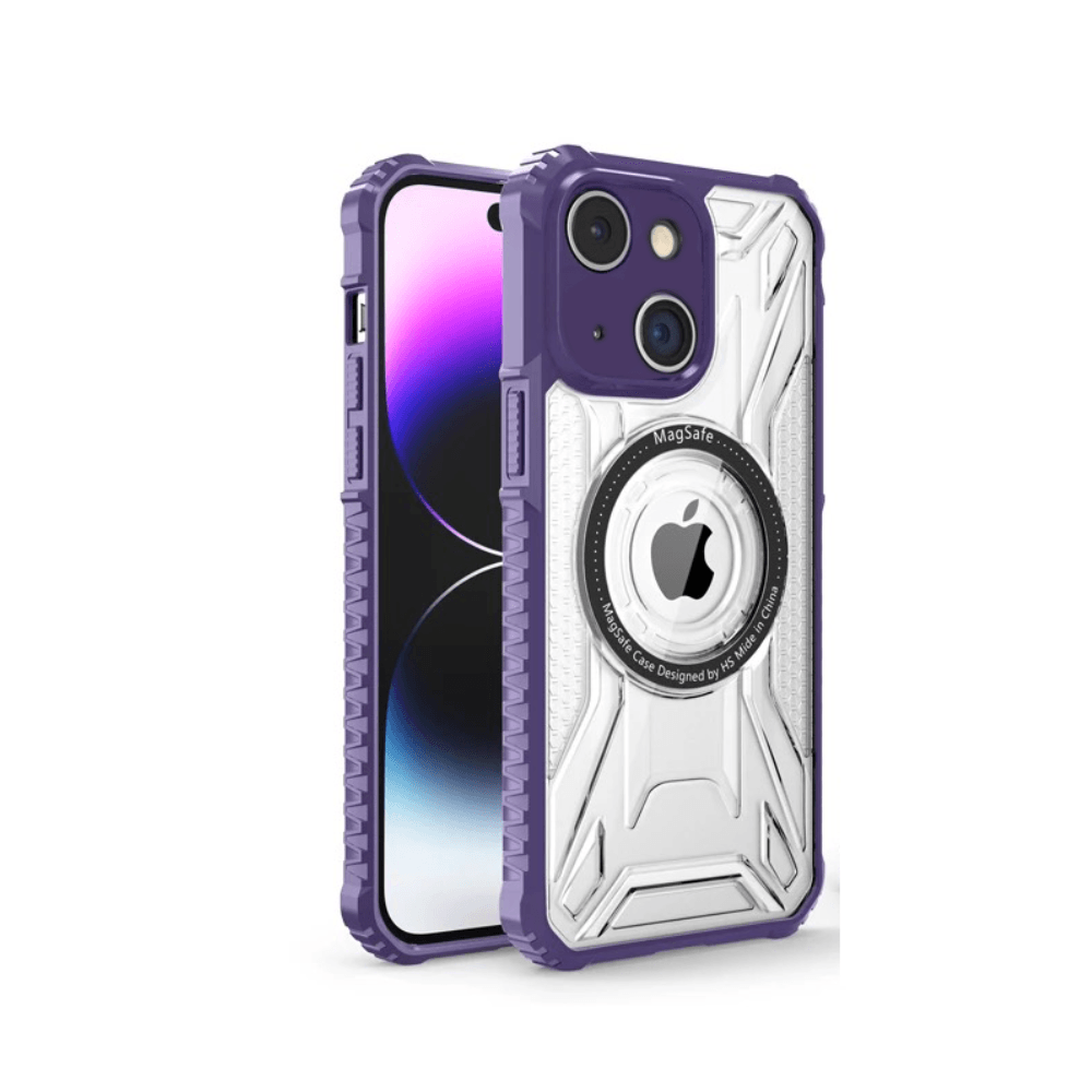 Premium Shockproof Camera Protection Magsafe Transparent Case - Guleel