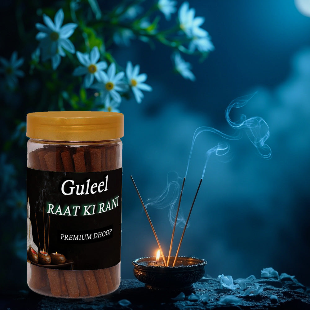 Raat Ki Rani Agarbatti Pack of 1 – Pure Floral Incense Sticks for Puja & Meditation