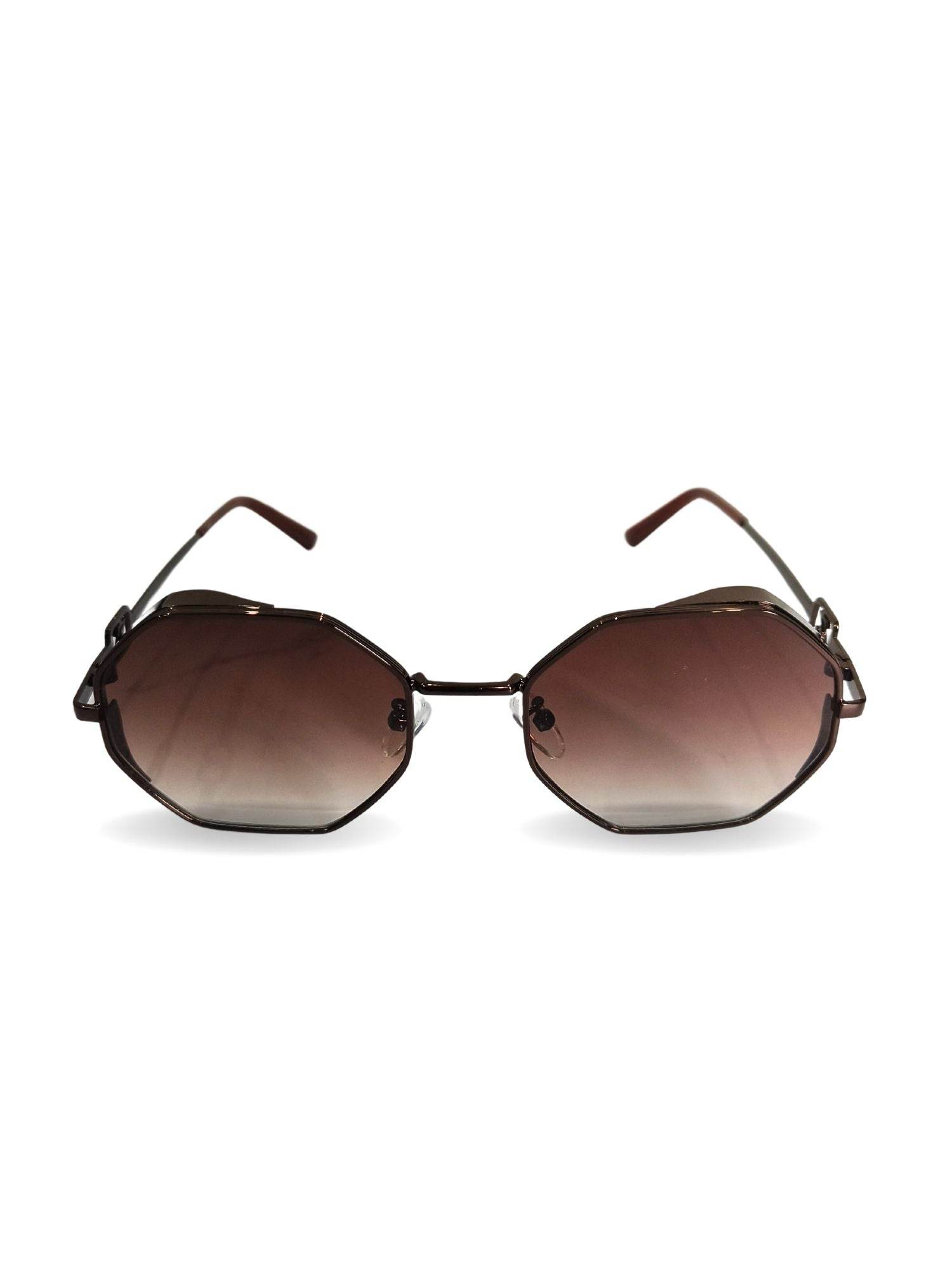EYEWEAR Unisex Adult Stylish Sunglasses - Brown Gradient - Guleel