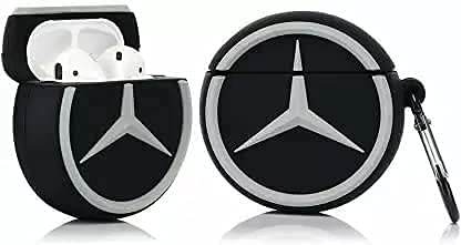 Airpod's 2 Cute Cartoon Silicone Apple Airpod's Case Cover ( Airpods Not Included ) - Mercedes Benz - Guleel
