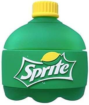 Airpod's Pro Cute Silicone Protective Cartoon Sprite Bottle Case - Green - Guleel