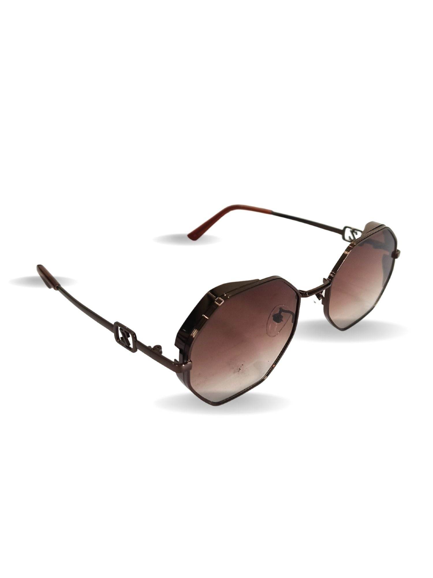 EYEWEAR Unisex Adult Stylish Sunglasses - Brown Gradient - Guleel