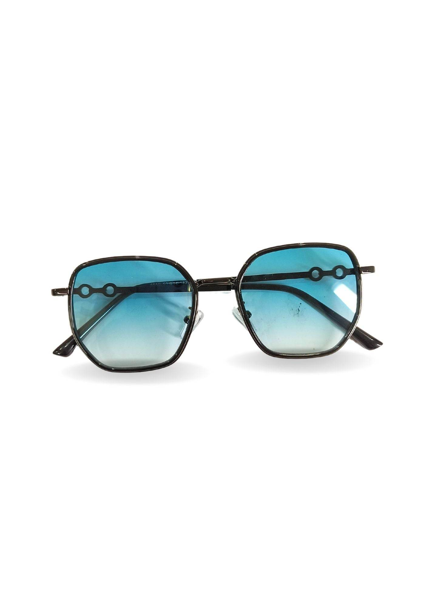 EYEWEAR Unisex Adult Stylish Sleek Look Sunglasses - Blue Gradient - Guleel