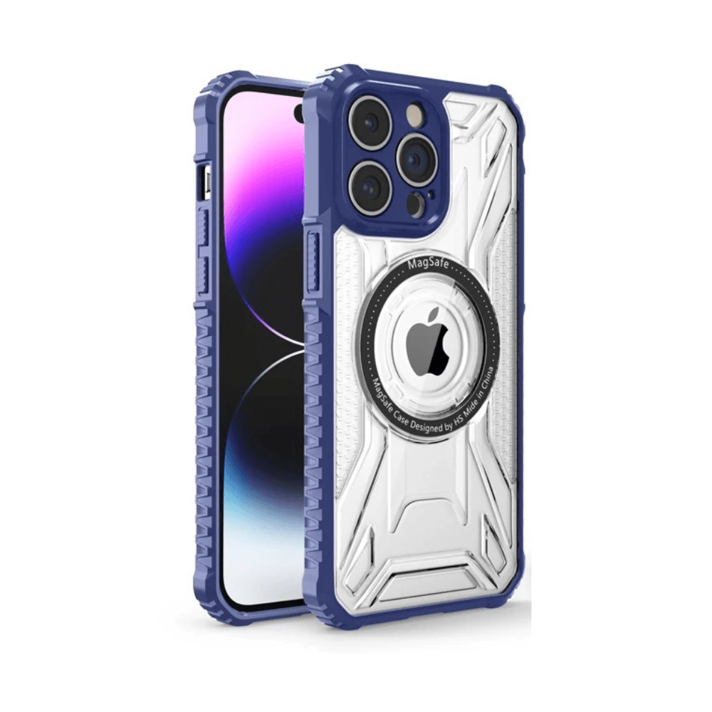 Premium Shockproof Camera Protection Magsafe Transparent Case - Guleel