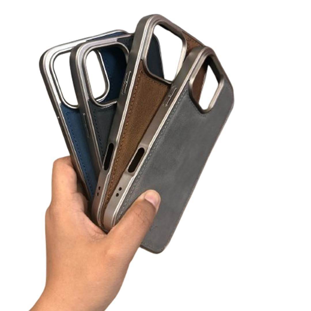 Premium Leather Back Case Cover - Guleel