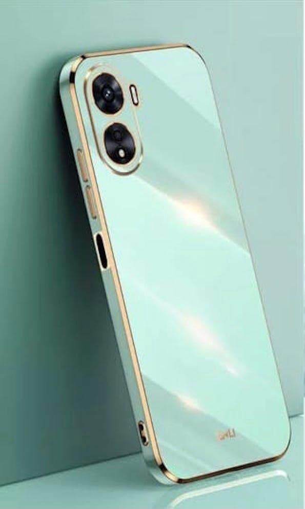 Vivo Y16 Premium Silicon Case Cover - Mint Green - Guleel