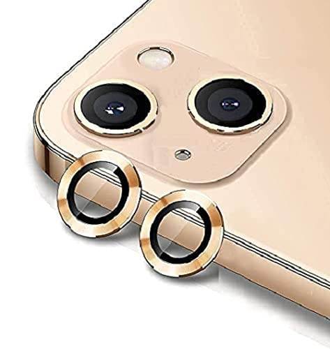 Camera Lens Protector Tempered Glass Film Aluminum Alloy Lens Cover - Silver - Guleel