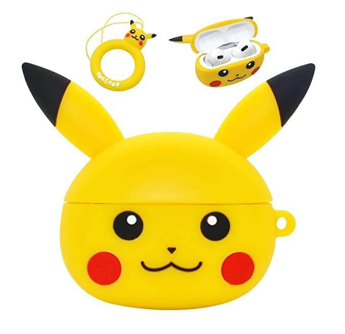 Airpod's Pro 2 Cute Cartoon Silicone - Pikachu - Guleel
