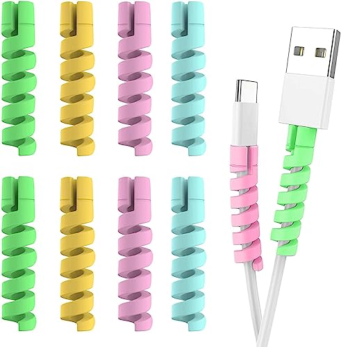 Spiral Charger Spiral Charger Cable Protectors - Multicolor