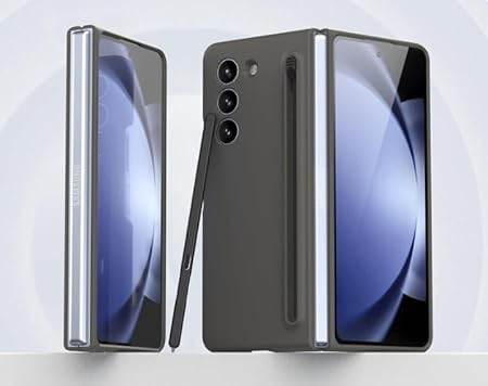 Samsung Galaxy Z Fold 6 Ultra-Hybrid Sleek with Built-in New Compact S Pen, Holder and Storage Slot Pen With FREE Pen - Dark Grey - Guleel