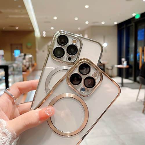 iPhone 15 Plus Premium Transparent Silicon Back Case Cover - Silver - Guleel