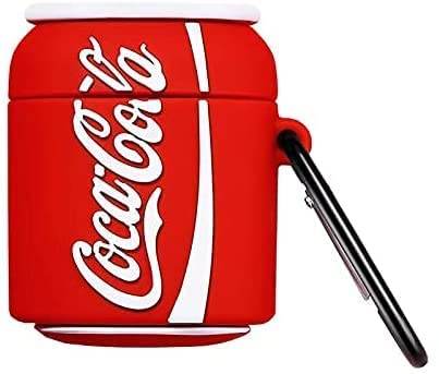 Airpod's Pro 2 Cute Cartoon Silicone Case- Cola - Guleel