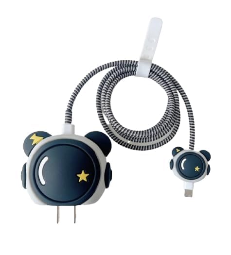 Samsung Cartoon Charger Case Cover for 25W Chargers-Astronaut ( With Wire Cover )