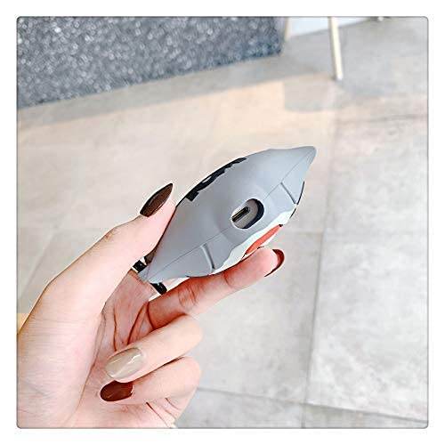 Airpod's Pro Cute Silicone Protective Tom Case - Grey - Guleel