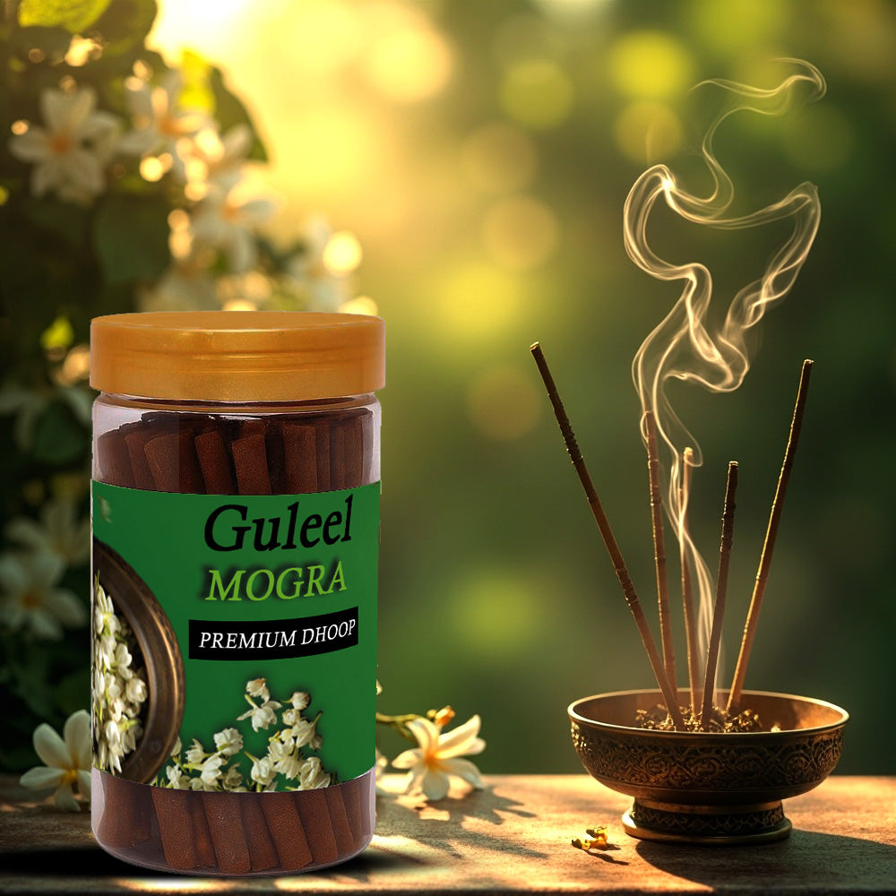 Mogra Agarbatti Pack of 1 – Pure Floral Incense Sticks for Puja & Meditation